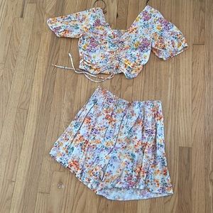 HM floral set